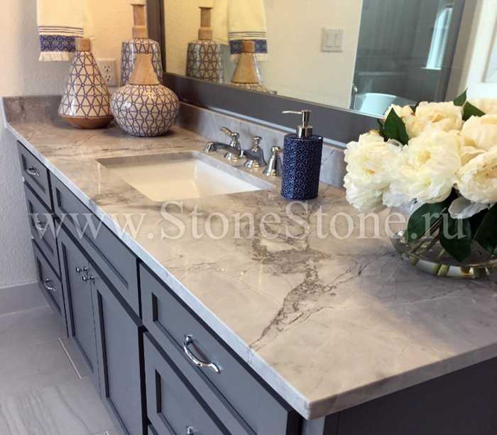 ���������� �� ������ � ������ ��� ������ SmartQuartz Arabescato Grigio